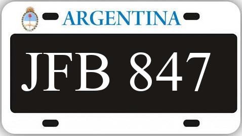 Patente JFB847