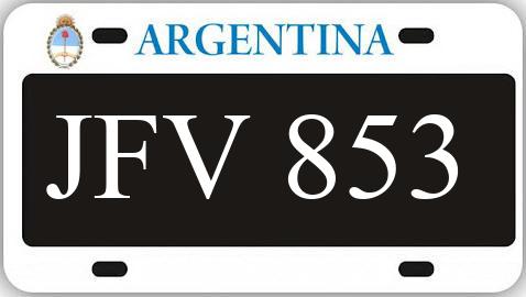 Patente JFV853