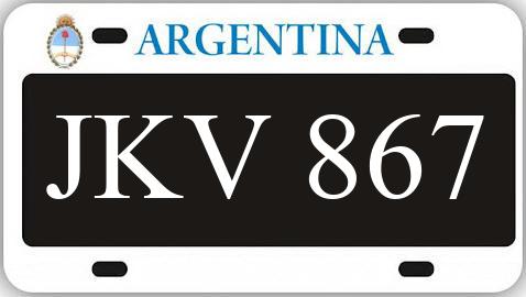 Patente JKV867