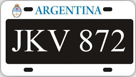 Patente JKV872