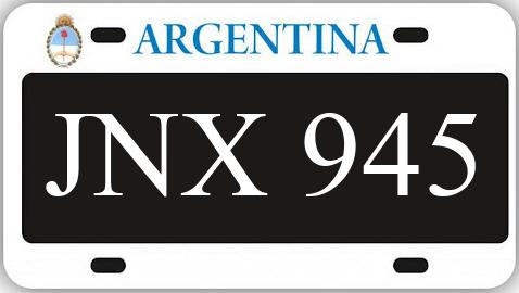 Patente JNX945