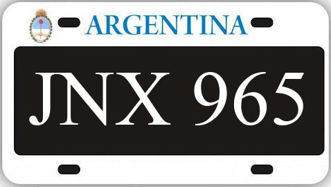 Patente JNX965