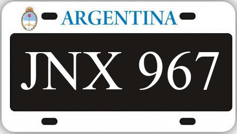 Patente JNX967