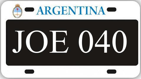 Patente JOE040