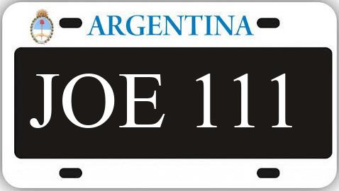 Patente JOE111