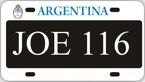 Patente JOE116