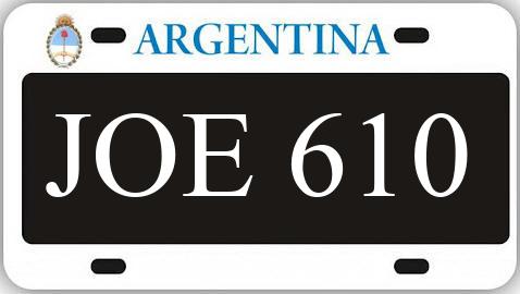 Patente JOE610