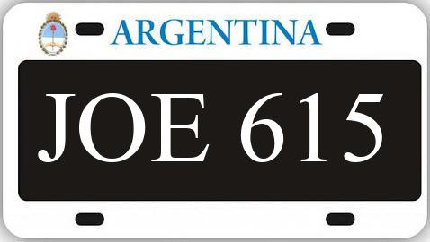 Patente JOE615