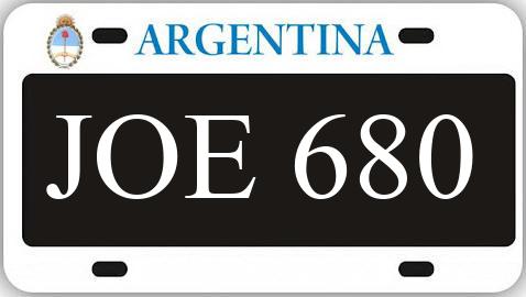 Patente JOE680