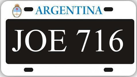Patente JOE716