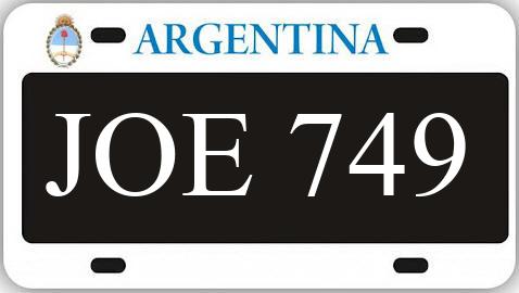 Patente JOE749