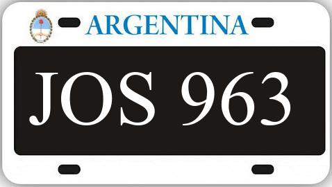 Patente JOS963