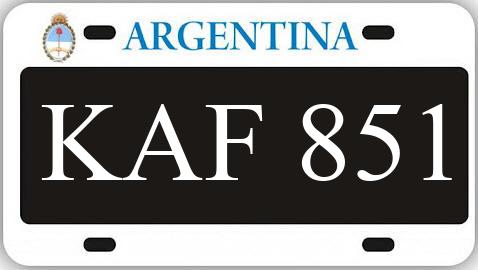 Patente KAF851
