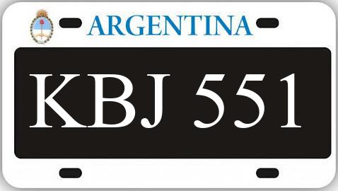 Patente KBJ551