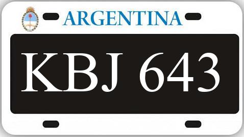 Patente KBJ643