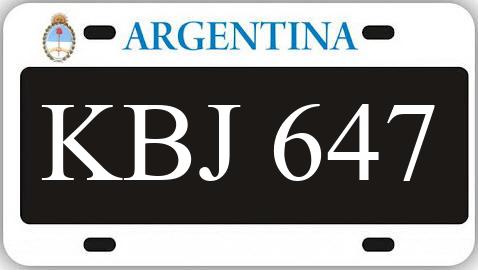 Patente KBJ647