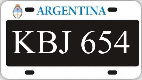 Patente KBJ654