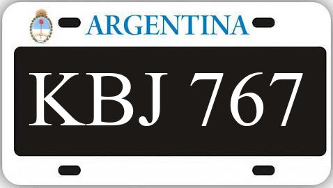 Patente KBJ767