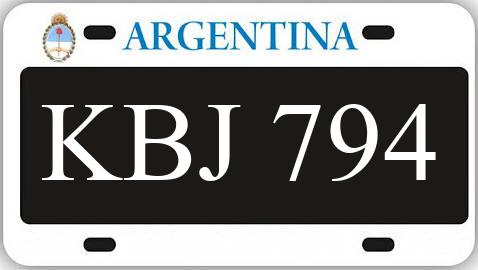 Patente KBJ794
