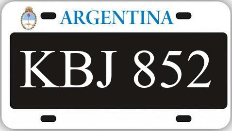 Patente KBJ852