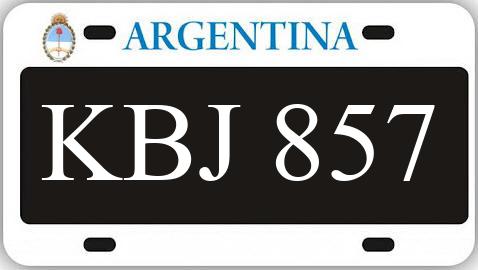 Patente KBJ857