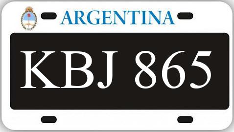 Patente KBJ865