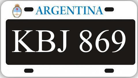 Patente KBJ869