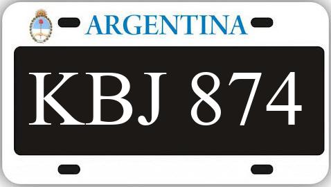 Patente KBJ874