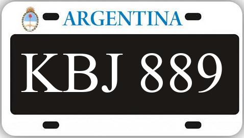 Patente KBJ889