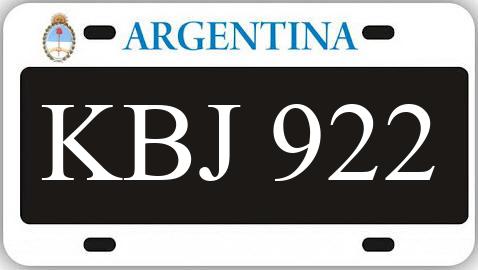 Patente KBJ922