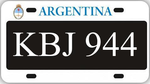 Patente KBJ944