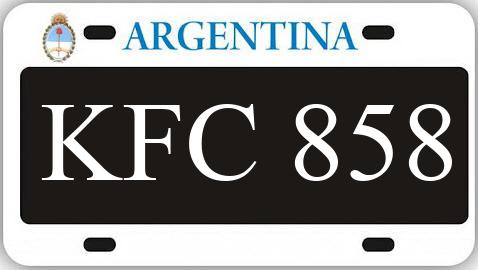 Patente KFC858