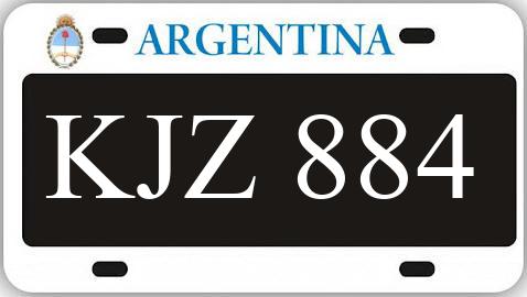 Patente KJZ884