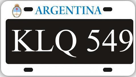 Patente KLQ549