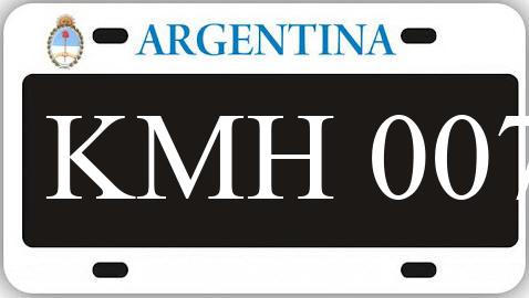 Patente KMH007