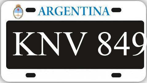 Patente KNV849