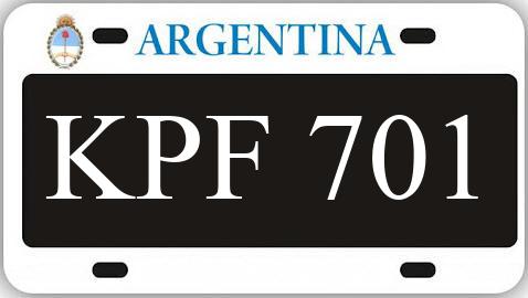 Patente KPF701