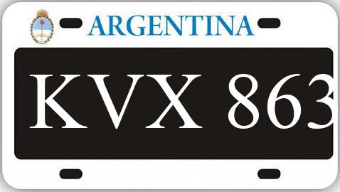 Patente KVX863