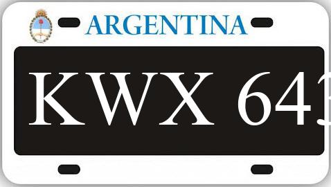 Patente KWX643