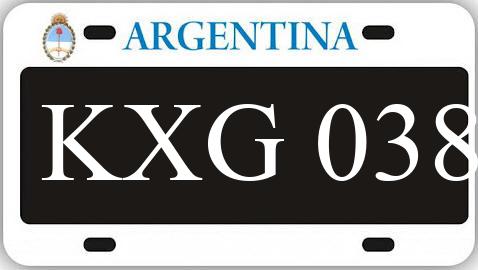 Patente KXG038
