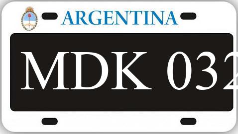 Patente MDK032