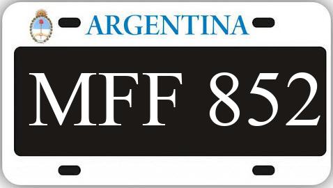 Patente MFF852