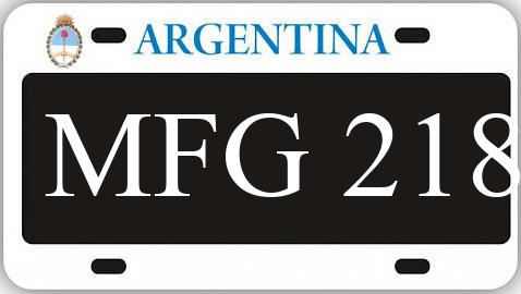 Patente MFG218