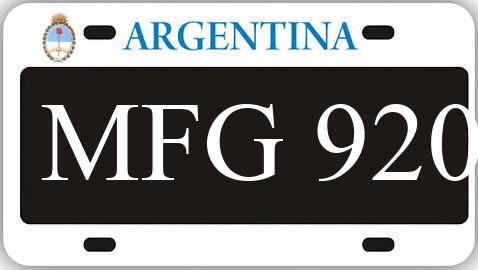 Patente MFG920