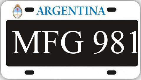 Patente MFG981