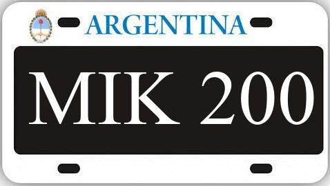 Patente MIK200