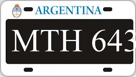 Patente MTH643