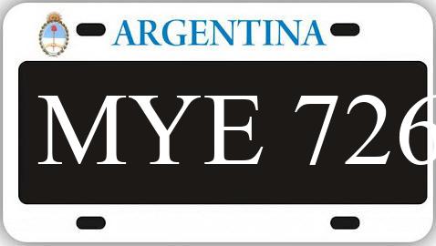 Patente MYE726
