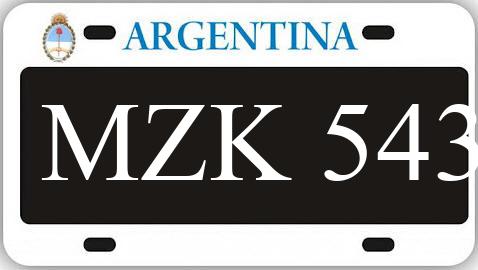 Patente MZK543