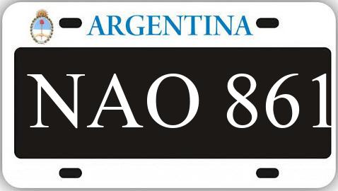Patente NAO861